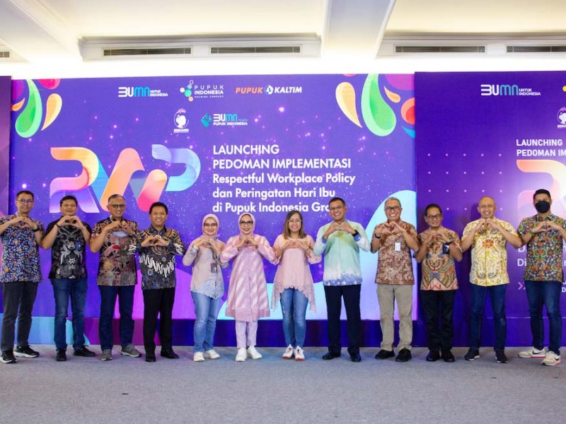 PT Pupuk Kalimantan Timur (Pupuk Kaltim) mendukung penuh pedoman implementasi Respectful Workplace Policy (RWP) yang digagas Pupuk Indonesia Grup bagi seluruh karyawan dan anak perusahaan./JIBI-Istimewa