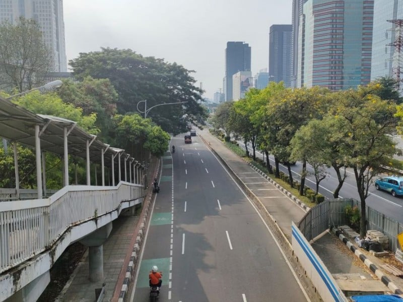 Bebas Macet! Sejumlah Jalan di Jakarta Lengang saat Libur Lebaran 2023