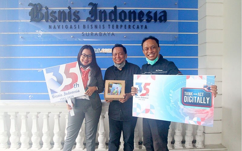 Foto-foto Perayaan HUT ke-35 Bisnis Indonesia di Jawa Timur