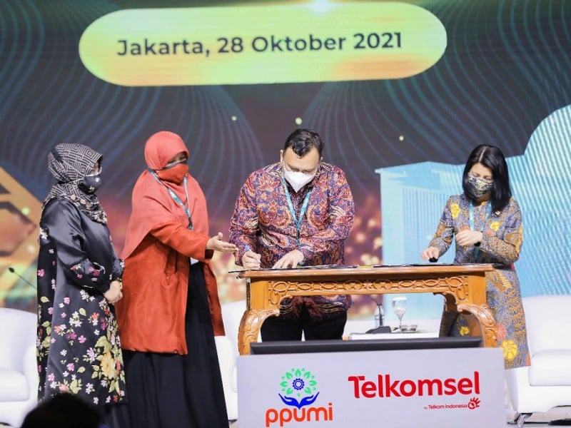 Telkomsel dan PPUMI Jalin Kolaborasi untuk Wujudkan Akselerasi Transformasi Digital UMKM yang Lebih Merata