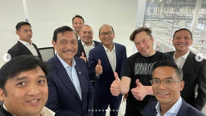 Luhut Pandjaitan dan Elon Musk