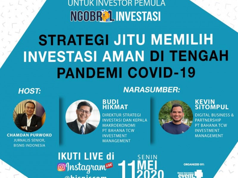 Ingin Investasi Saat Covid-19? Berikut Tips dan Pilihan Produknya 