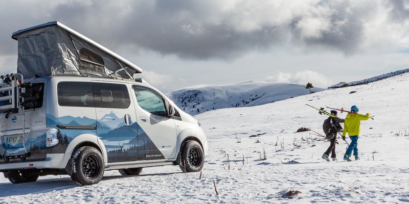 Nissan e-NV200 Winter Camper Hadirkan Kehangatan dalam Beku