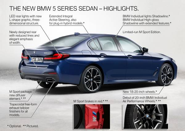 BMW 5 Series Baru Bergaya Sportif, Interior Bernuansa Premium