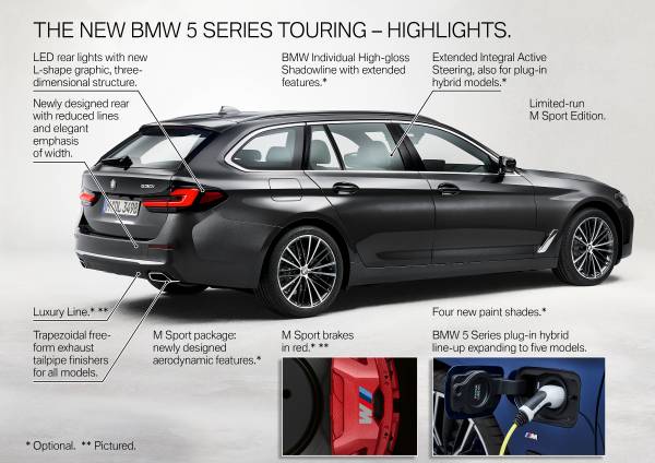 BMW 5 Series Baru Bergaya Sportif, Interior Bernuansa Premium