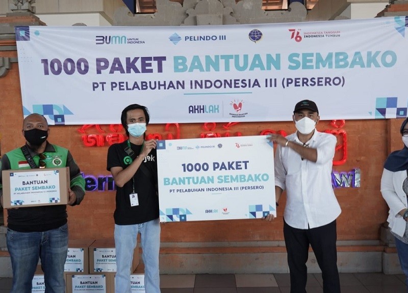 Sembako Gratis Bagi Pengemudi Angkutan Umum dan Angkutan Daring