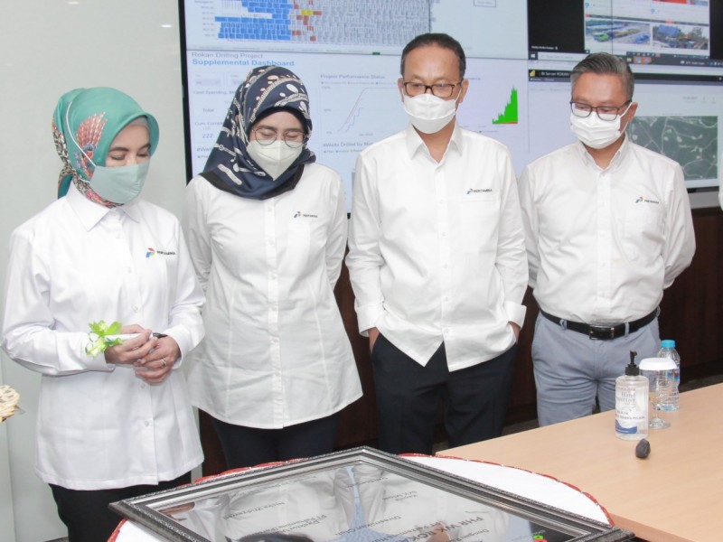 Targetkan 400-500 Sumur Baru di 2022, PHR Resmikan Pusat Kendali Operasional