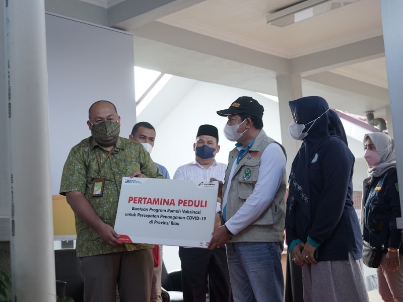 PHR Dukung Dua Rumah Vaksinasi 24 Jam Pemprov Riau Selama Ramadhan