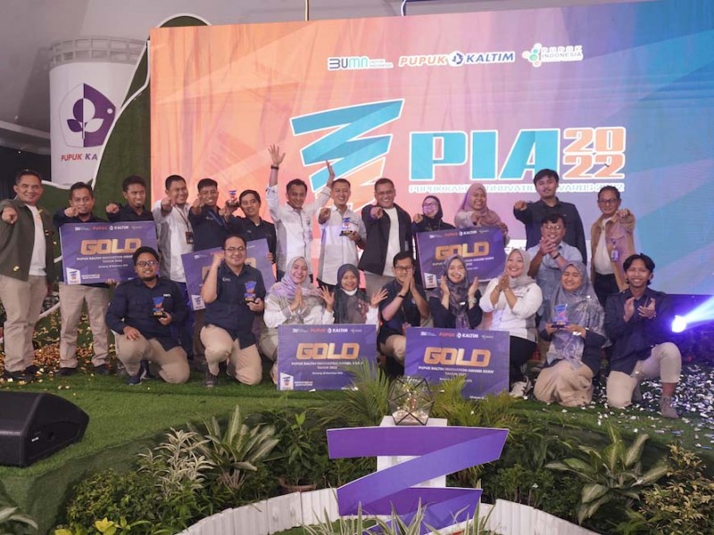 PT Pupuk Kalimantan Timur (Pupuk Kaltim) kembali menggelar Pupuk Kaltim Innovation Award (PIA) ke-34 tahun 2022 untuk meningkatkan inovasi di lingkungan perusahaan./JIBI-Istimewa