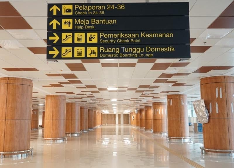 Perluasan Tahap 1 T1 Bandara Juanda Surabaya Rampung, Alur Keberangkatan Domestik Disesuaikan