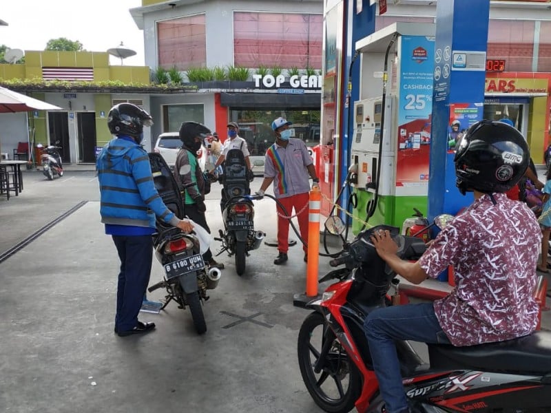 Pertamina menerapkan protokol kesehatan covid-19