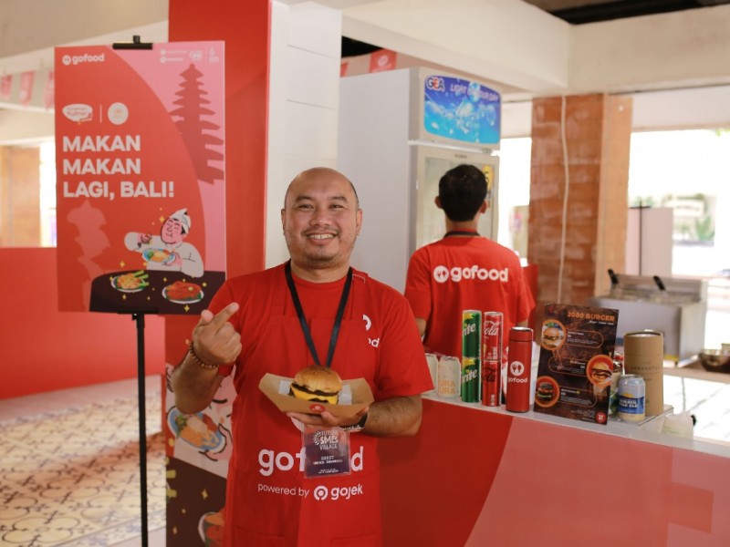 Gabung GoFood, 2080 Burger Kecipratan Rezeki di KTT G20