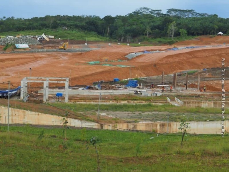 Foto-Foto Penampakan Proyek IKN yang Baru Ditinjau Jokowi