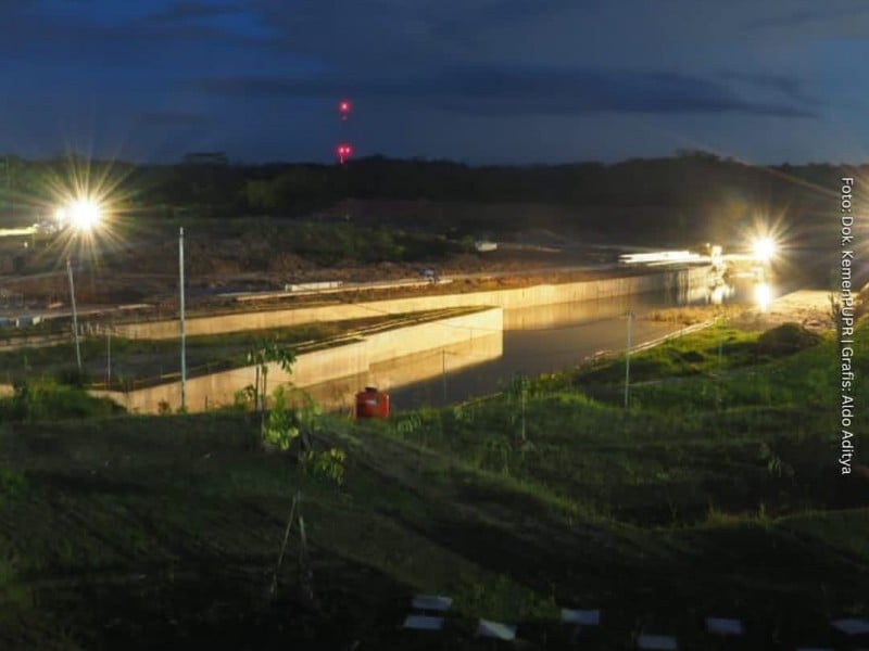 Foto-Foto Penampakan Proyek IKN yang Baru Ditinjau Jokowi