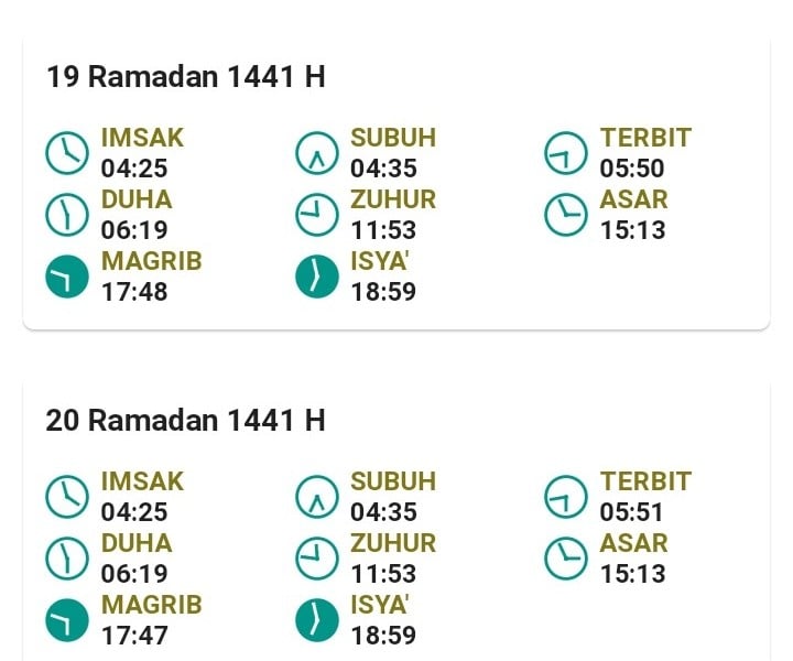 Jadwal Buka Puasa di Jakarta Hari Ini 11 Mei 2020