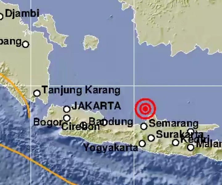 Gempa Magnitudo 6,1 Guncang Jepara Jateng