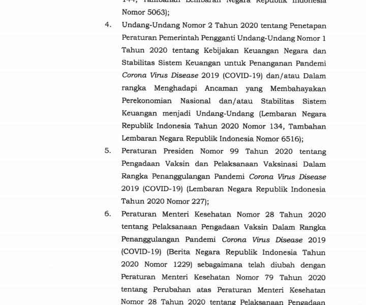 Pemerintah Tetapkan 6 Vaksin Covid-19 yang Akan Dipakai di Indonesia, Ini Perinciannya