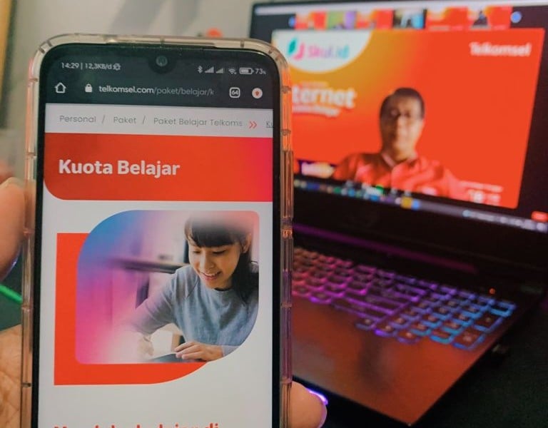 Telkomsel Sosialisasi Program Bantuan Kuota Gratis dari Pemerintah untuk Pembelajaran Jarak Jauh dan Perdana Internet Merdeka Belajar