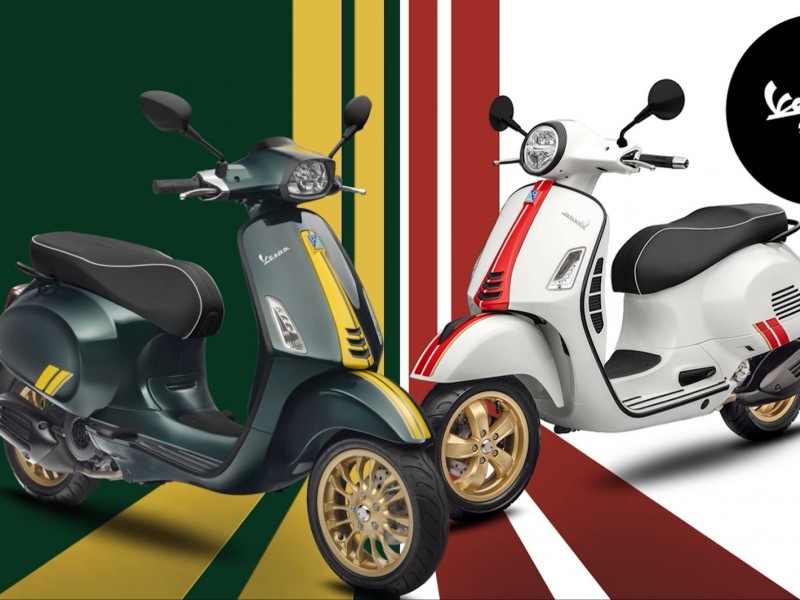 Wah, Vespa Rilis Dua Model Baru Bergaya Balap Jadul