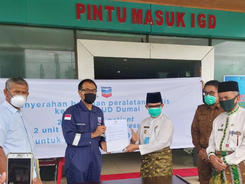 SKK Migas - PT CPI Bantu Tingkatkan Kapasitas Ruang Isolasi COVID-19