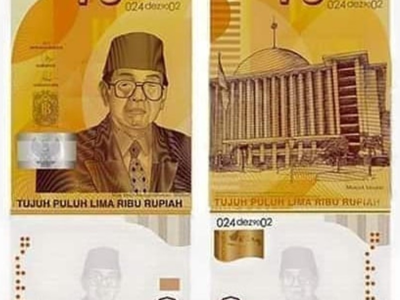 Uang dan Kemerdekaan: Seri 75 Tahun Kemerdekaan Bergambar Gus Dur?