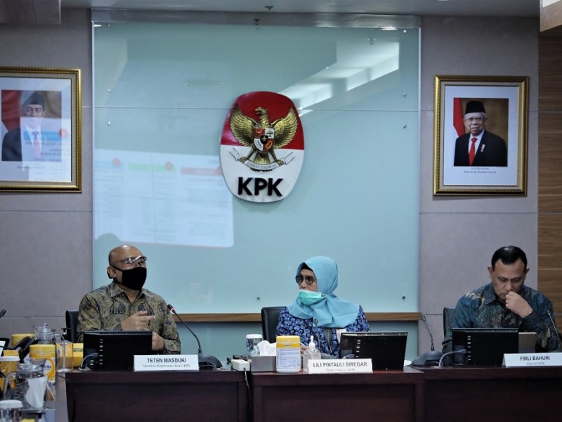 KPK dan Kemnkop UKM