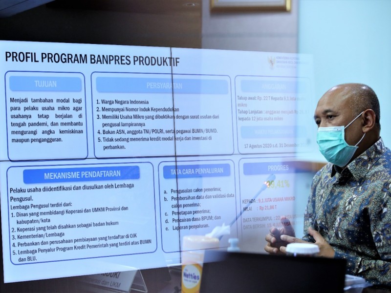 Bertemu Pimpinan KPK, MenkopUKM Sinergikan Salurkan Banpres Produktif Untuk Usaha Mikro Tahap 2