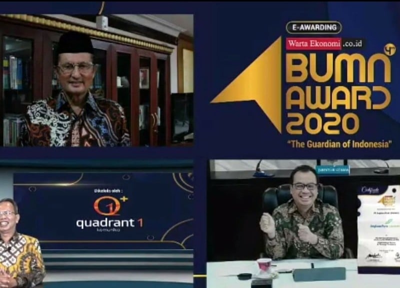 Angkasa Pura I Borong 2 Penghargaan pada Ajang Indonesia Best BUMN Award 2020