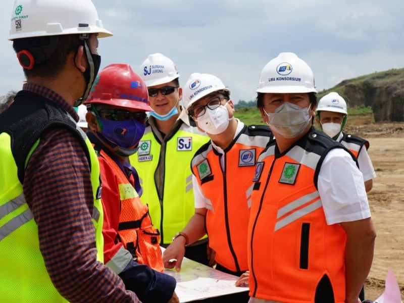 Tunjukkan Komitmen sebagai Mitra Operator Bandara Dhoho, Direksi Angkasa Pura I Kunjungi Proyek Pembangunan Bandara Dhoho