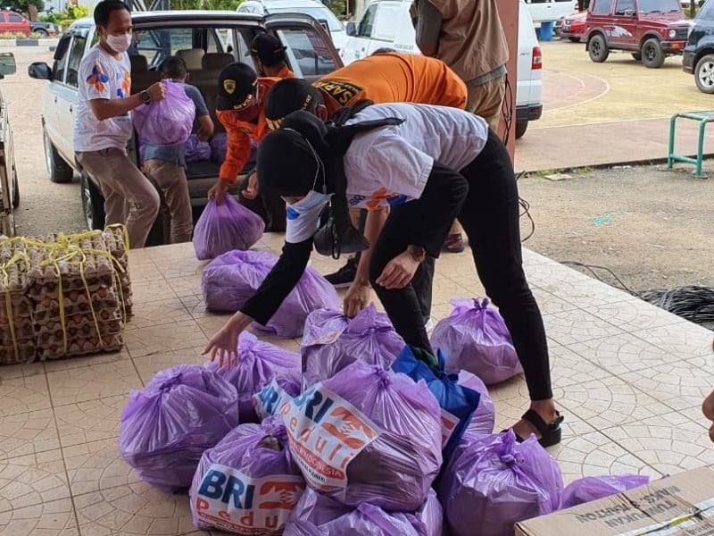 Bantuan BRI Group Terus Berlanjut Untuk Korban Bencana Sulbar, Kalsel, Jabar dan Sulut