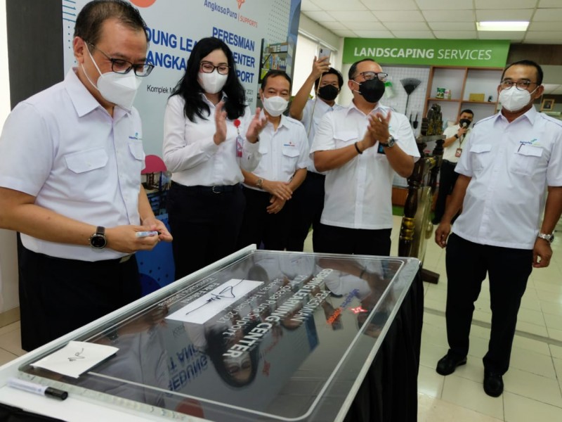 Perkuat Kompetensi Sumber Daya Manusia Unggul, Angkasa Pura Supports Resmikan Learning Center di Jakarta