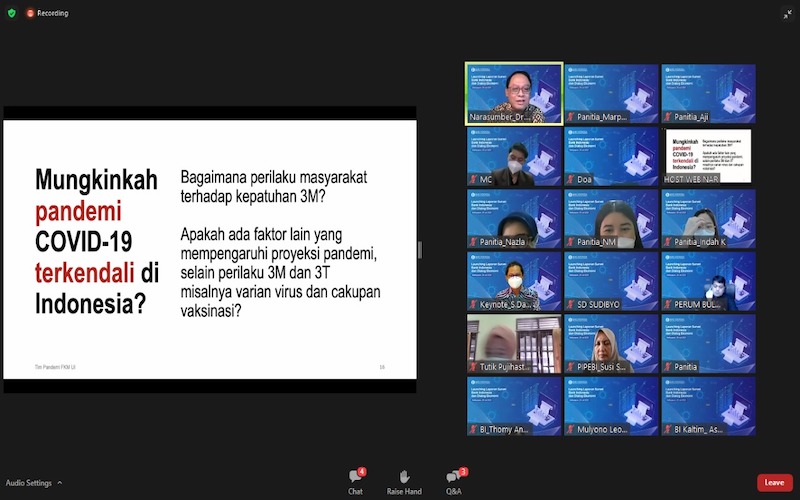 Kantor Perwakilan Bank Indonesia (KPwBI) Balikpapan menggelar Launching Laporan Survei Bank Indonesia dan Dialog Ekonomi dalam rangka diseminasi perkembangan ekonomi dan hasil survei Bank Indonesia kepada publik secara virtual./JIBI-M. Mutawallie Sya'rawie