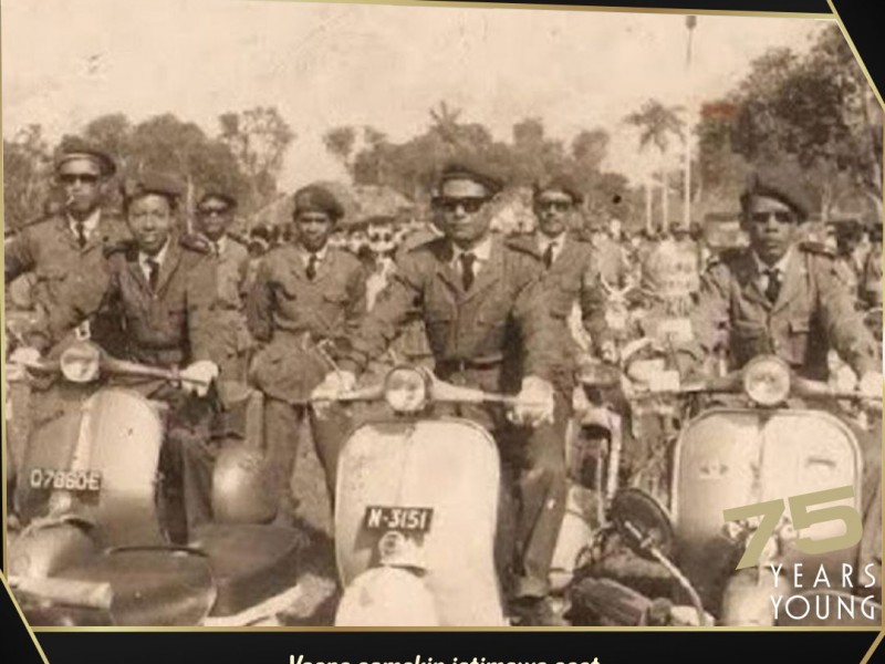 Rangkaian Sejarah Vespa di Indonesia, dari 1950-an hingga 2021