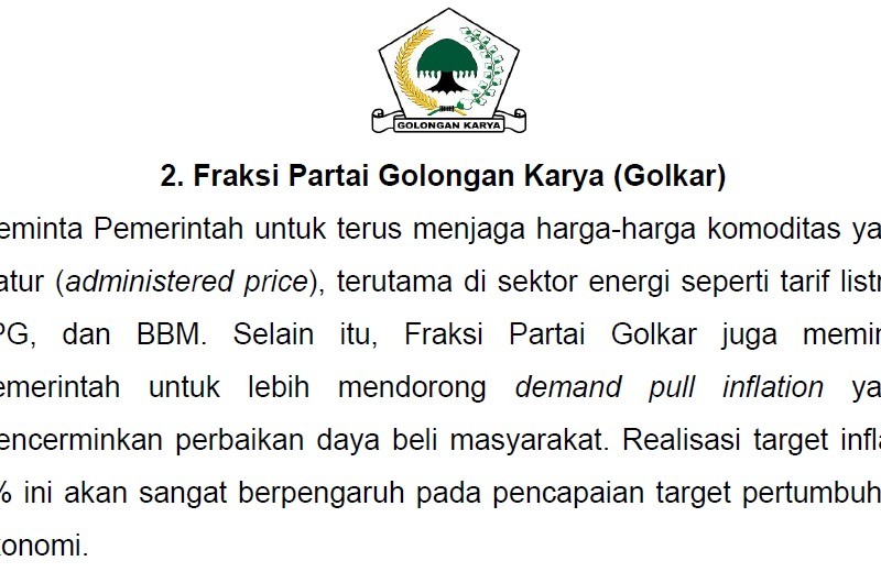 Sah jadi UU, Ini Pandangan 9 Fraksi DPR terhadap RUU APBN 2022