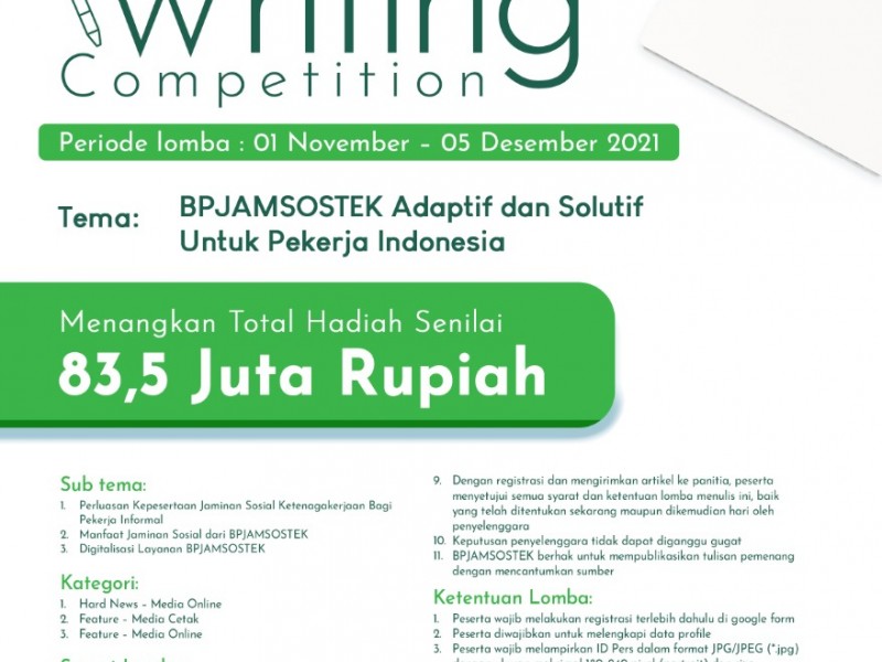 Writing Competition BPJamsostek