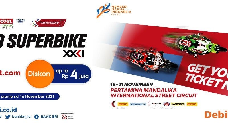 World Superbike Mandalika, BRI Hadirkan Promo Pacu Pariwisata Nasional