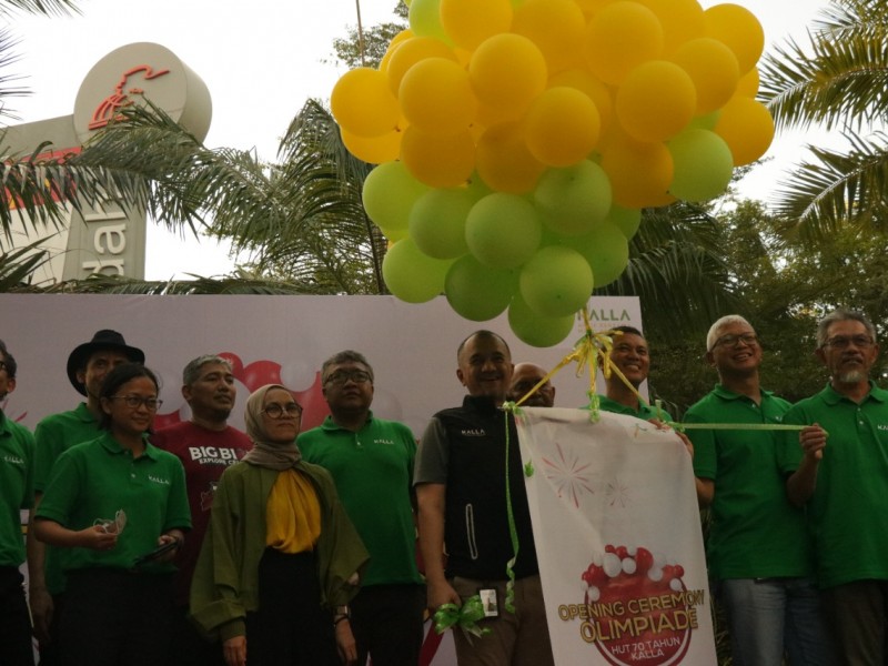 Kemeriahan Opening Ceremony HUT ke-70 KALLA; Gelar Olimpiade Antar Unit Bisnis