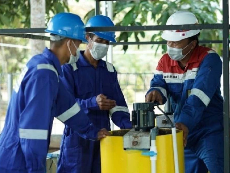 Berkat Pertamina, Warga Lubuk Muda Dapat Air Bersih Lebih Mudah Sampai ke Rumah