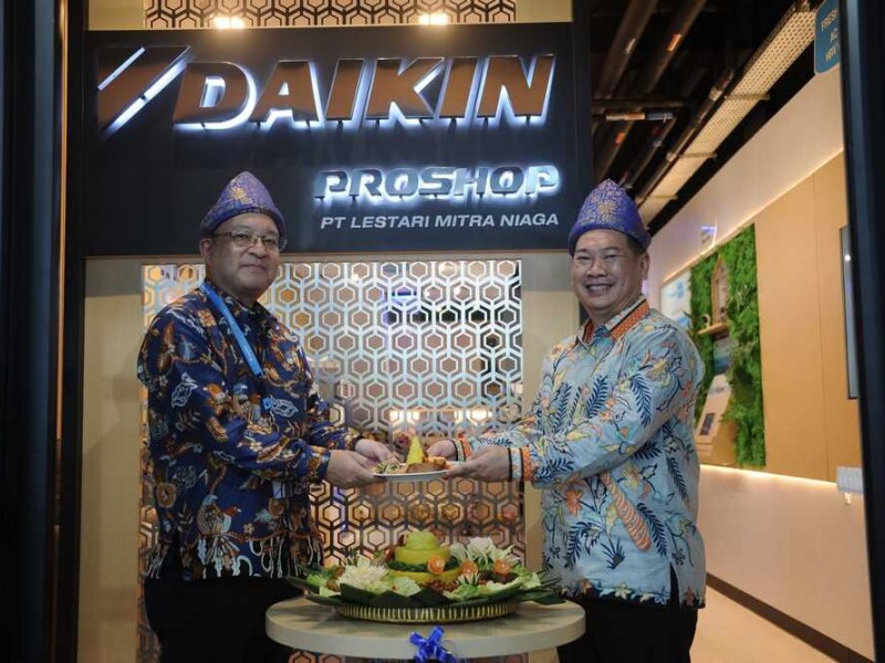 Daikin Proshop PT Lestari Mitra Niaga Resmi Beroperasi di Palembang