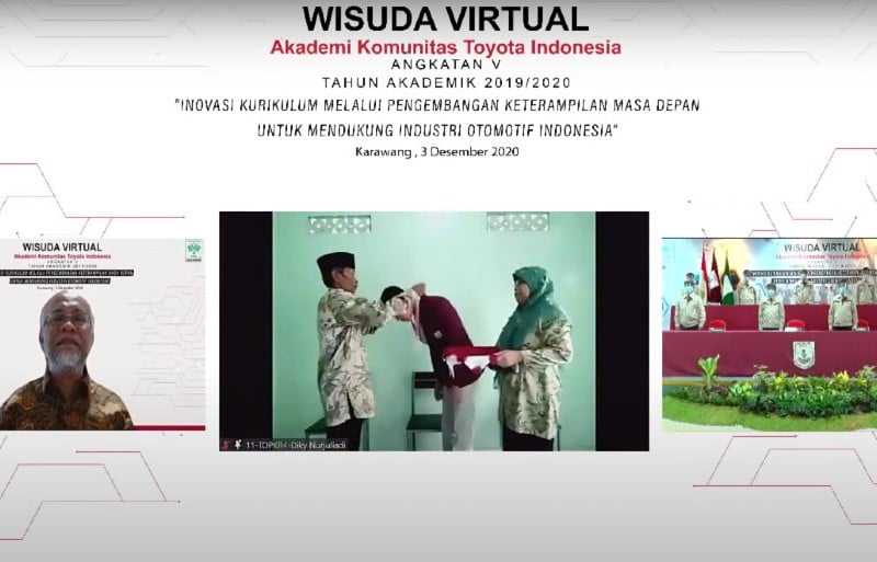 Lulusan Toyota Indonesia Academy Ciptakan Robot untuk Cegah Covid-19