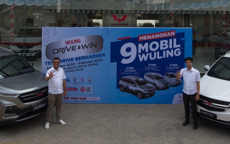 Wuling Drive & Win : Ini Daftar Pemenang Dapat Confero, Cortez, Almaz