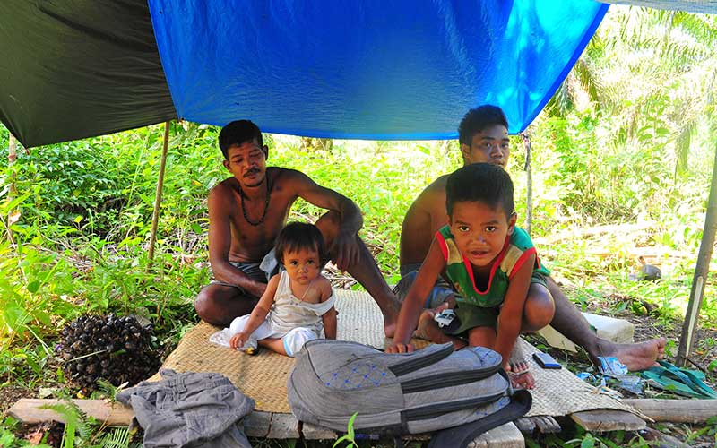 Foto-Foto Orang Rimba saat Pandemi Covid-19