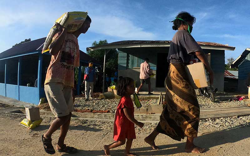 Foto-Foto Orang Rimba saat Pandemi Covid-19