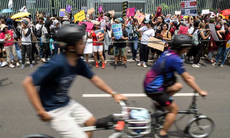 BERITA FOTO : Aksi Perempuan Untuk Masa Depan Indonesia