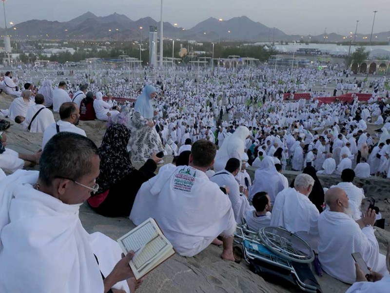 Potret Jutaan Jamaah Haji Wukuf di Arafah, Sempat Sunyi saat Pandemi