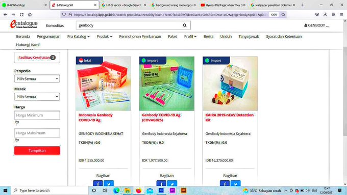 Epidemiolog UI : Harga Tes PCR Bisa Ditekan Hingga Rp150 Ribu, Antigen Rp70 Ribu