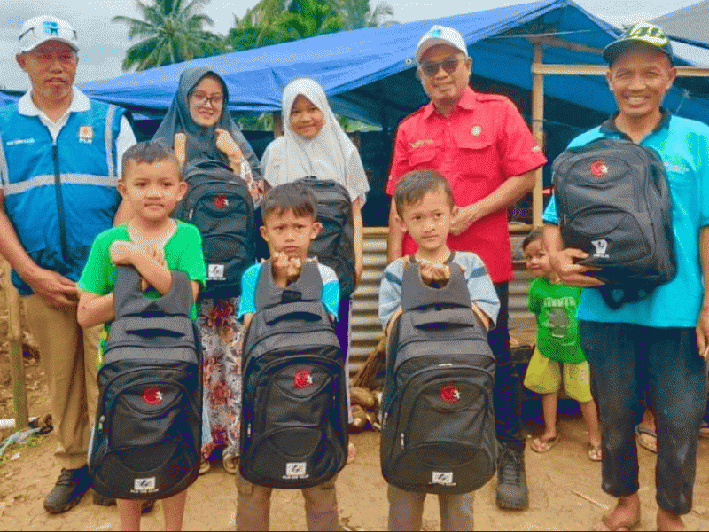 Dukung Anak-Anak Cianjur Pascagempa, PLN Berikan Bantuan