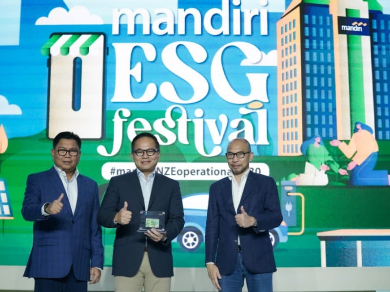 Mandiri ESG Festival 2023, Komitmen Bank Mandiri Tekan Emisi Karbon