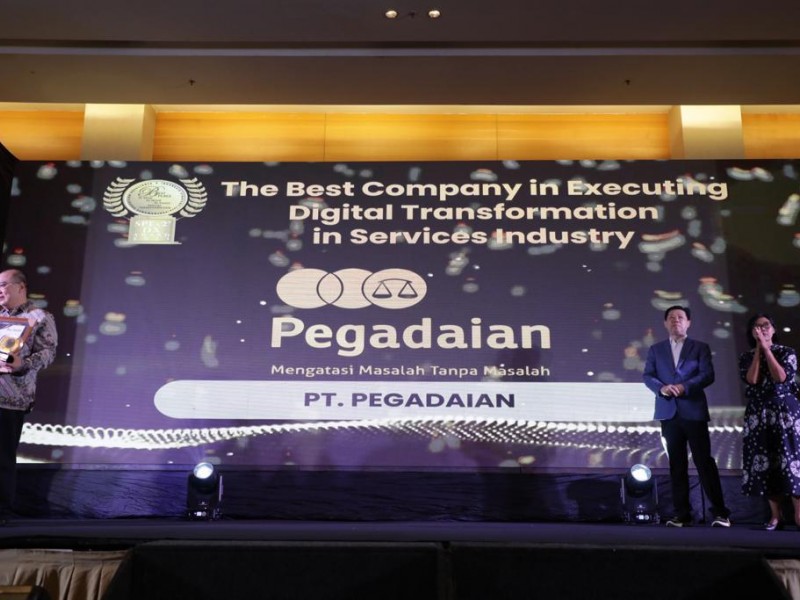 Pegadaian Raih Penghargaan SPEx2 DX Award 2023