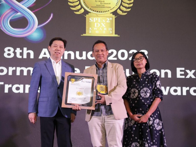 Pegadaian Raih Penghargaan SPEx2 DX Award 2023